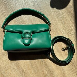 Authentic Coach Pillow Tabby 26 - Original Green